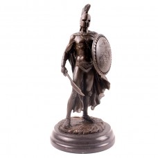 Царь Леонид с мечом и щитом